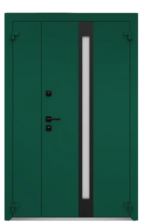Входная дверь Металюкс AG6014 (black) (1250*2050)