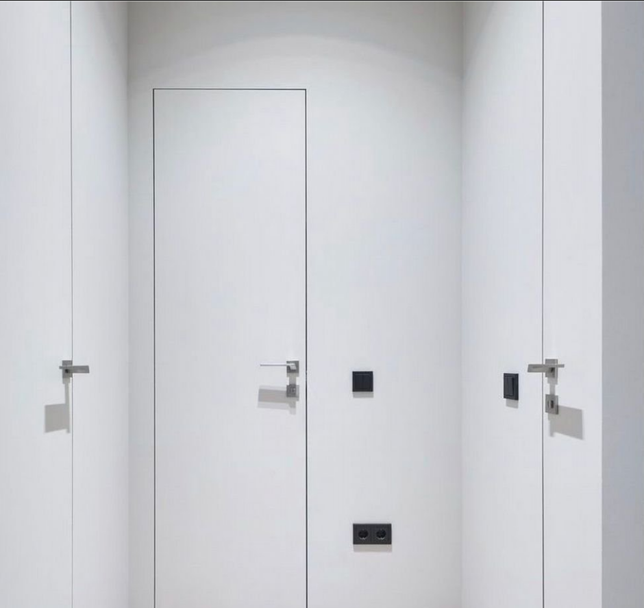 Изготовление скрытых дверей на заказ