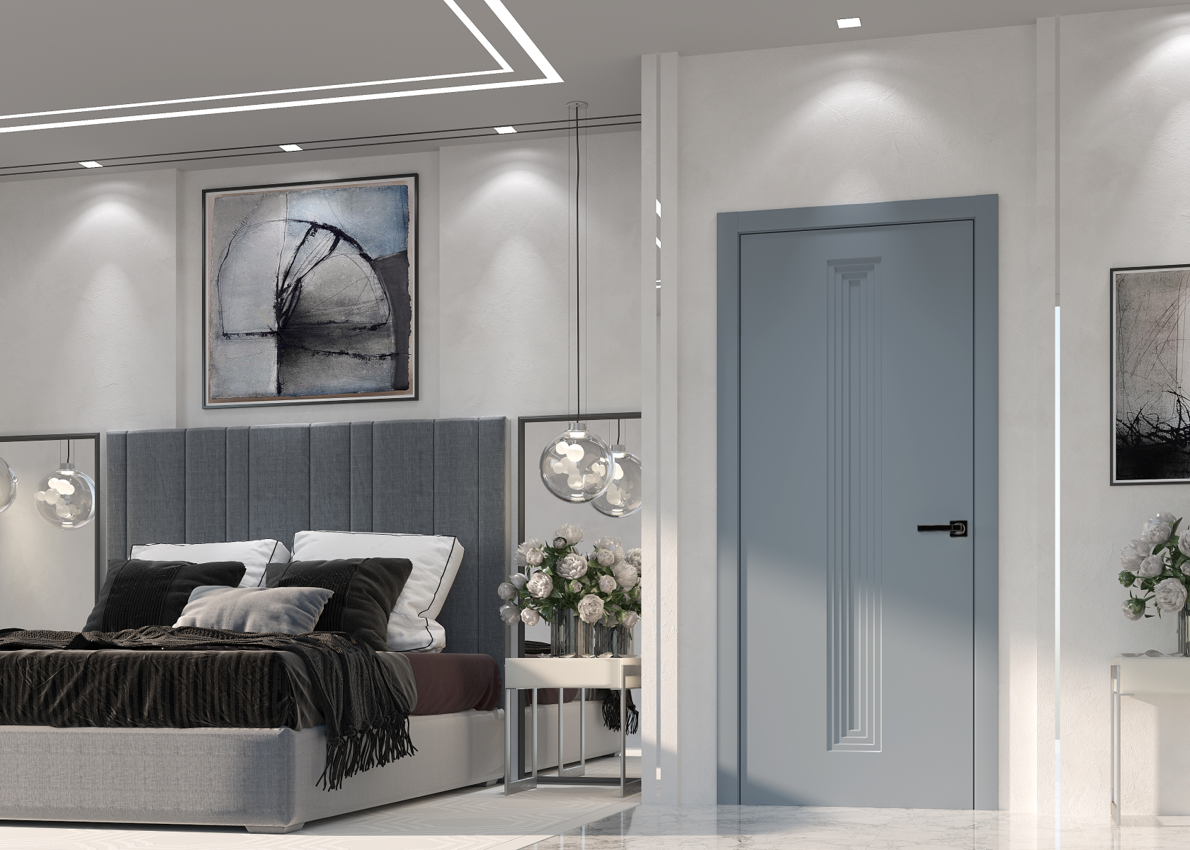 Межкомнатные двери Мильяна Vector 50мм