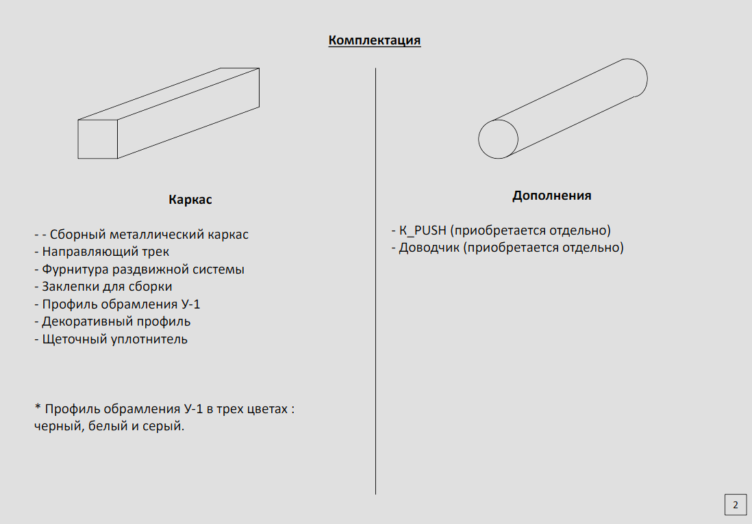 Схема сборки каркаса